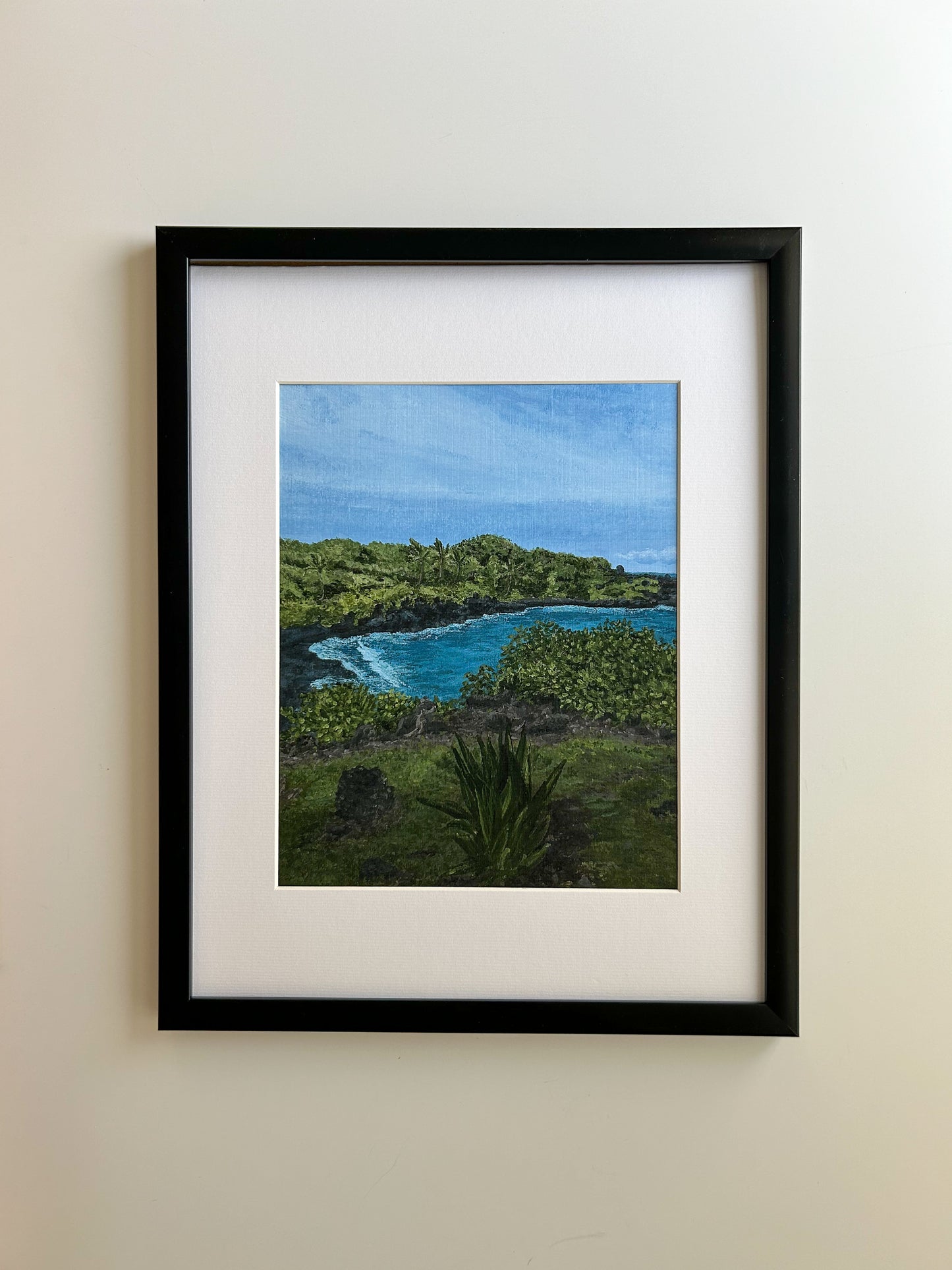 "Black Sand Beach" Print