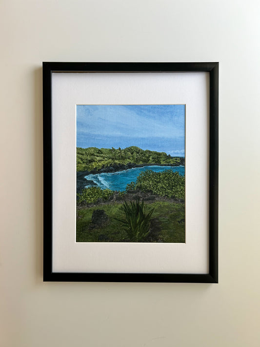 "Black Sand Beach" Print