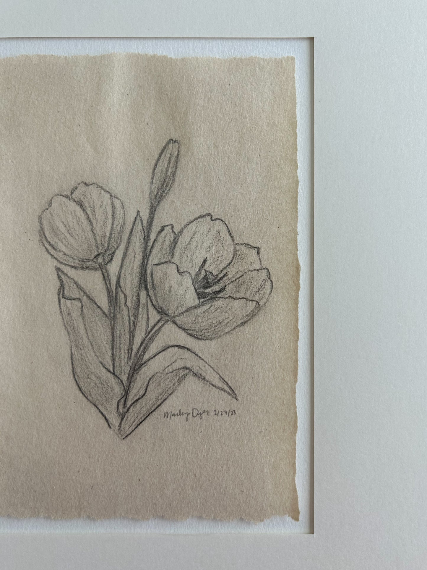 Florals: Tulips No. 3 (4x6, framed)