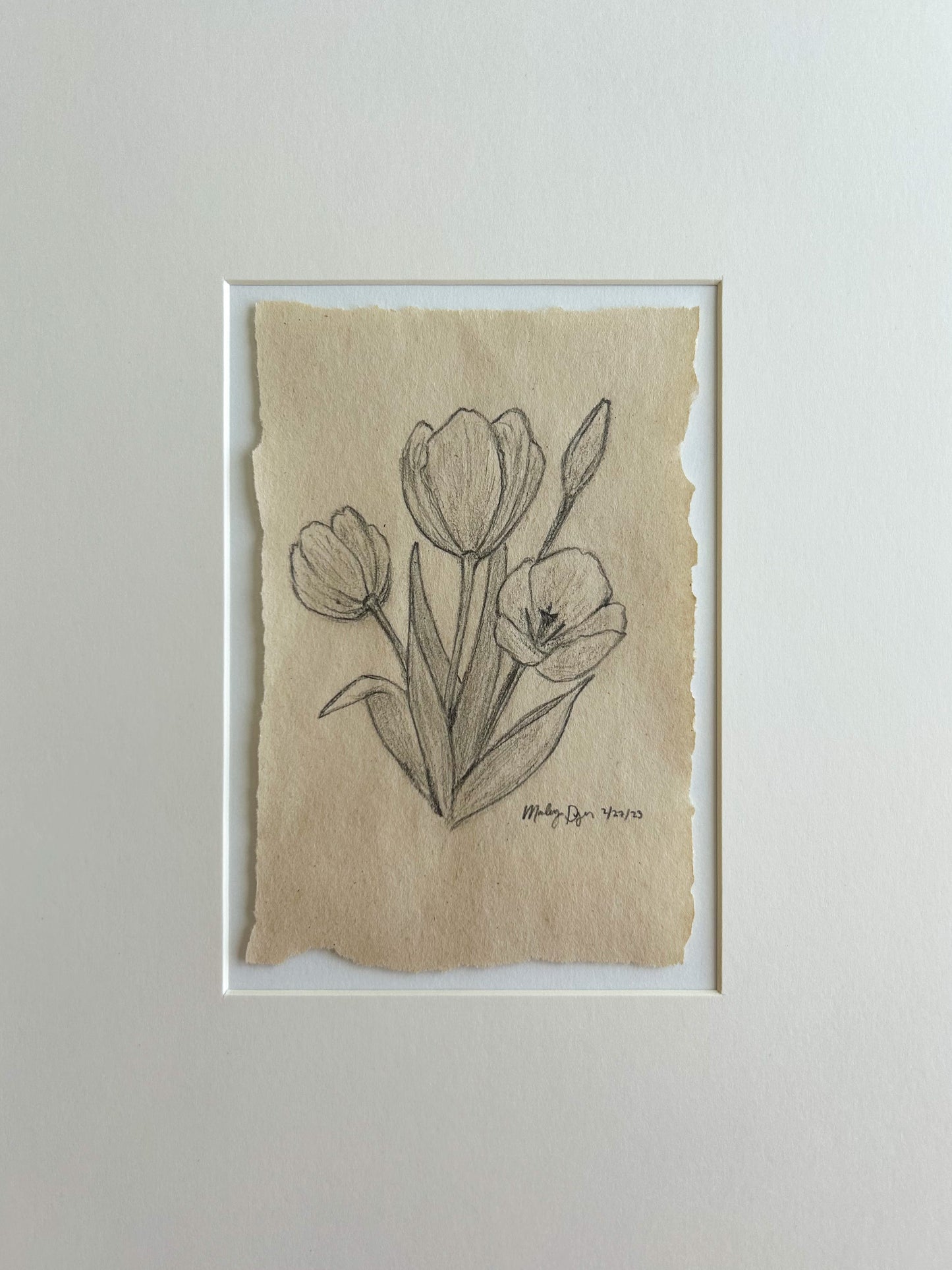 Florals: Tulips No. 4 (4x6, framed)