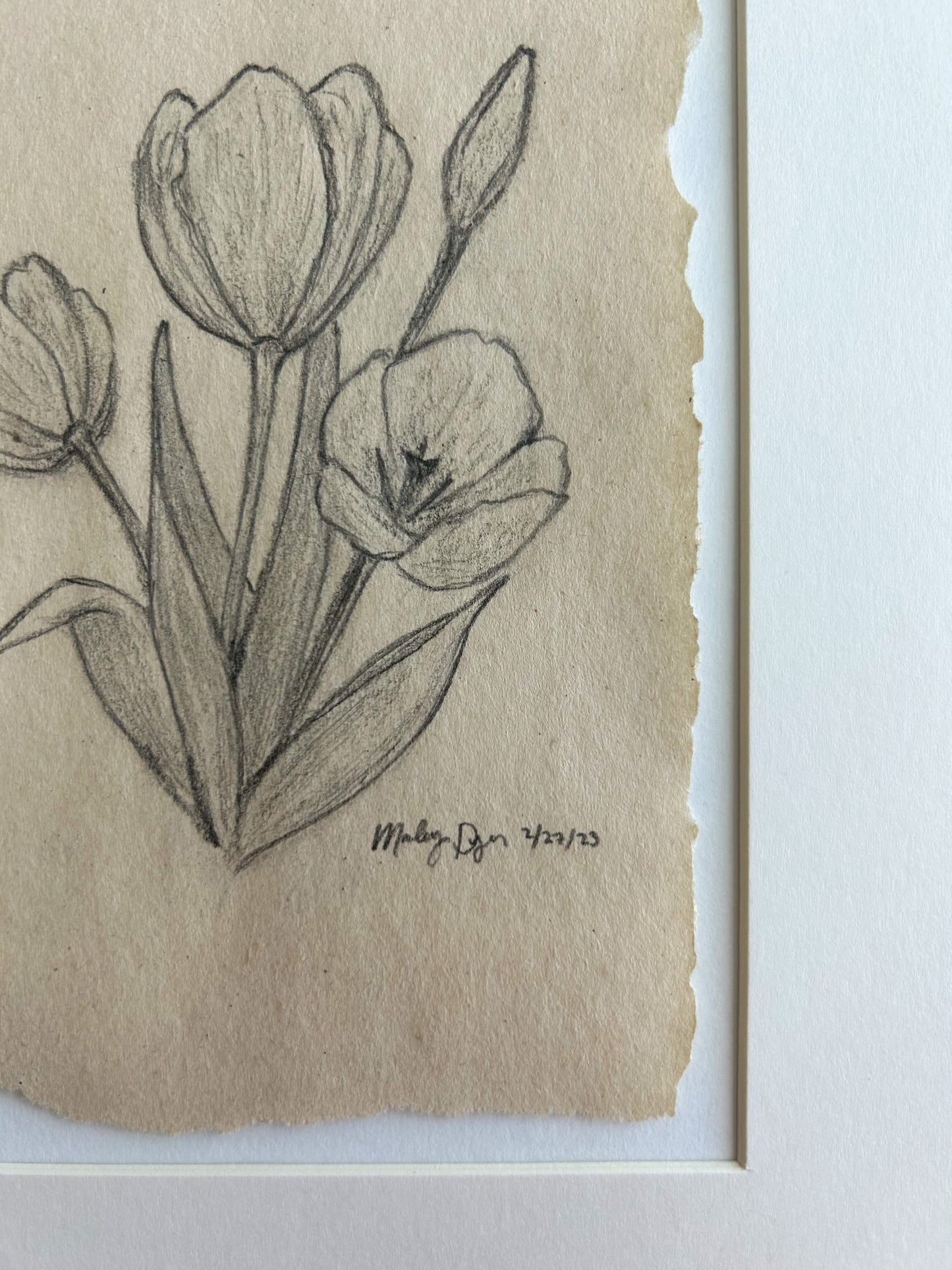 Florals: Tulips No. 4 (4x6, framed)