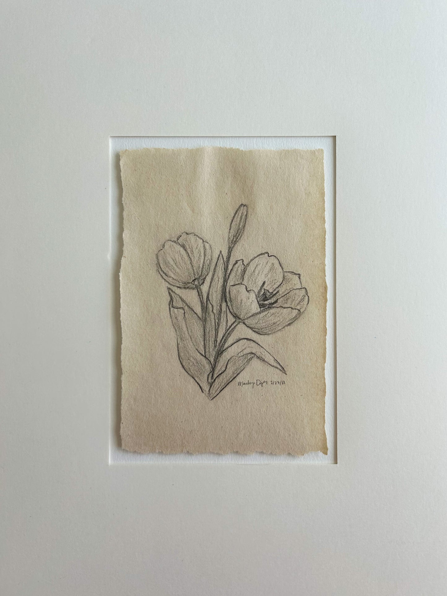 Florals: Tulips No. 3 (4x6, framed)