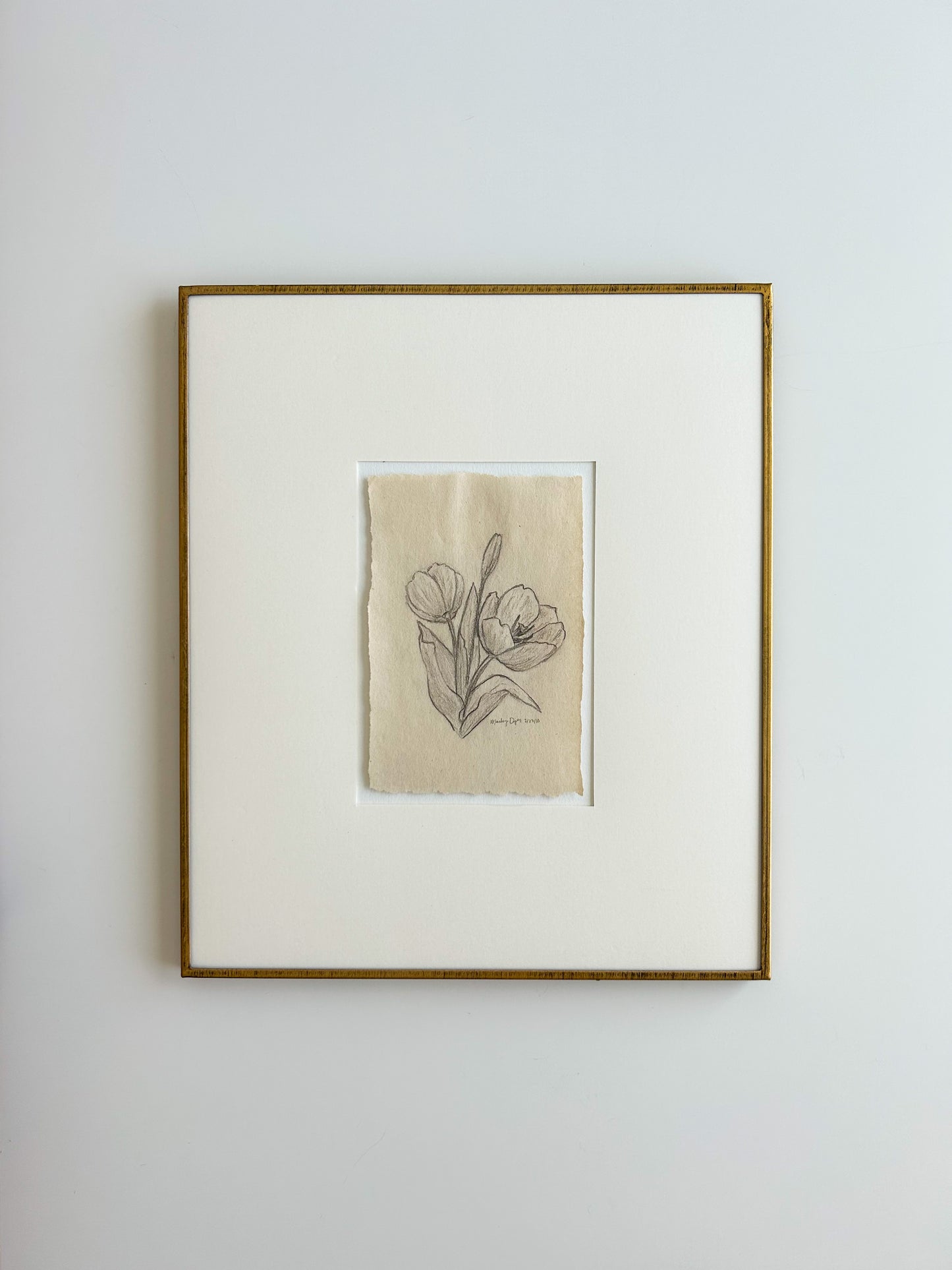 Florals: Tulips No. 3 (4x6, framed)