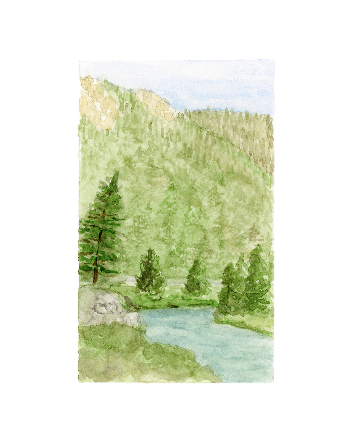 "Madison River" Print